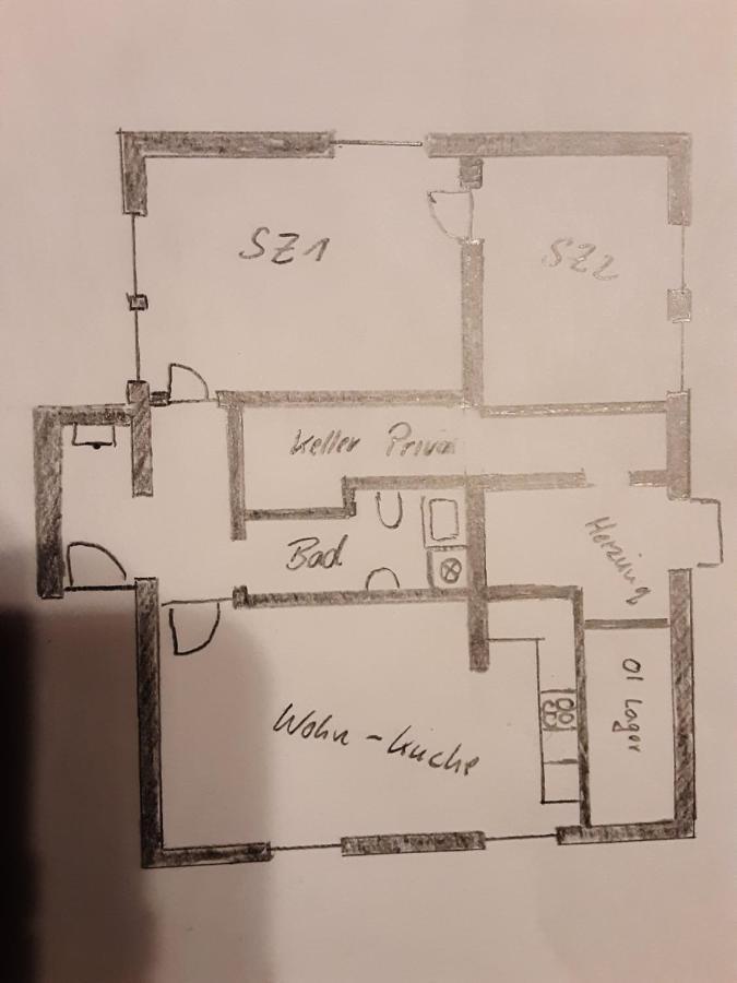 Zum Goldenen Tal Apartment Grafendhron Luaran gambar