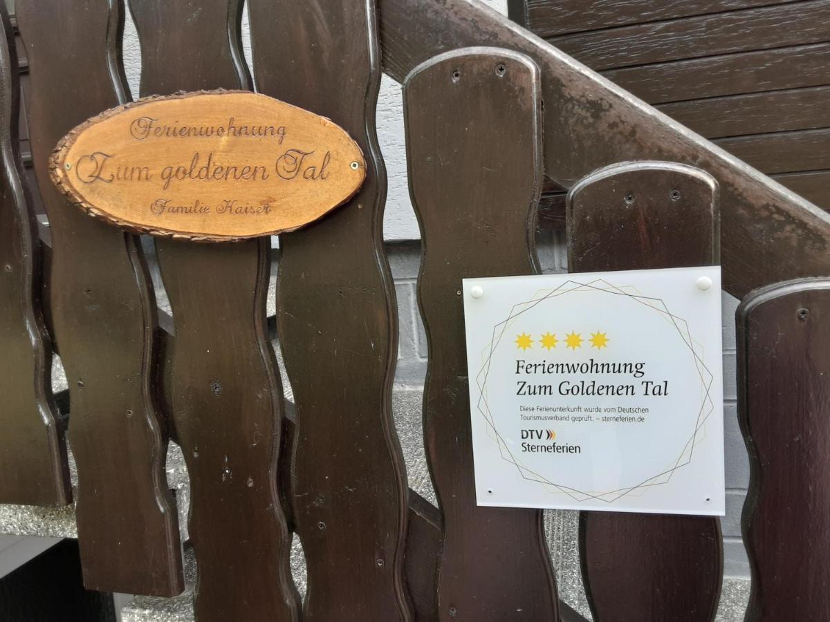 Zum Goldenen Tal Apartment Grafendhron Luaran gambar